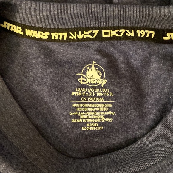 NWT Disney Star Wars t shirt size large - Picture 5 of 5
